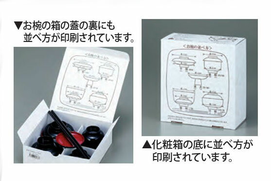 仏膳 (霊具膳) 黒(内朱)塗 巾19.5cm 日本製