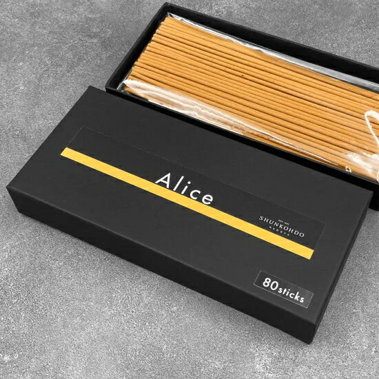 incense Sticks - 新感覚の香体験【コンセプト：ゼロ】『Alice -アリス』80本入 日本製