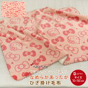 ハローキティ ひざ掛け毛布 毛布 70×100cm 2枚合わせ毛布 とろける ブランケット ベビーケット スローケット ひざかけ 子供用毛布 お昼寝ケット クォーターケット もうふ あったか フランネル シープボア 洗える かわいい サンリオ Sanrio Kitty キティちゃん 【送料無料】(3)