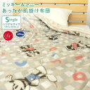 肌掛け布団 毛布 2枚合わせ毛布 シングル あったか ミッキー ミニー フランネル 140×200cm 肌布団 掛け布団 キルトケット オールシーズンケット ブランケット 寝具 ディズニー おしゃれ かわいい 北欧 Disney リバーシブル 【送料無料】