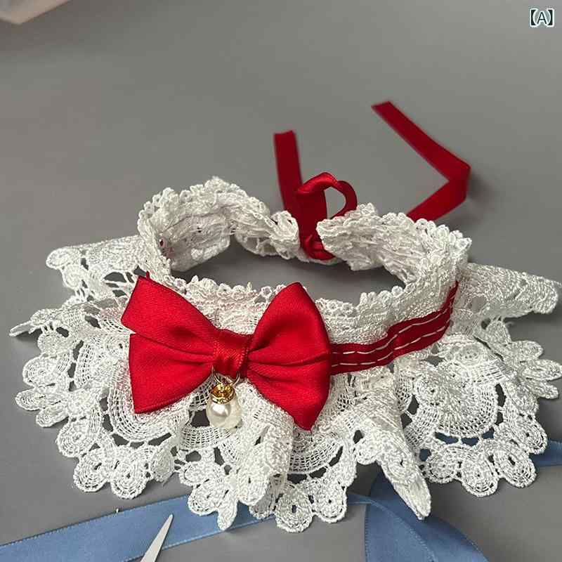 ペット用スタイ 犬 猫 よだれかけ 鈴付き 蝶ネクタイ 首輪アクセサリー小型犬中型犬大型犬バンダナシンプルベーシック定番ナチュラルカジュアルスタンダードかわいいおしゃれお出かけ散歩飾り首飾り付け襟柔らかい快適日常使いやすいアイテム