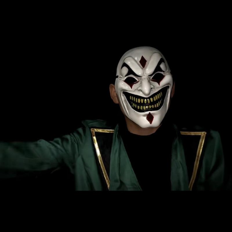 コスプレマスク ホラー 恐怖 デビルマスク 鬼面 お面 魔王 仮装 舞台 演劇 余興 演出 イベント パーティー 学園祭 文化祭 お化け屋敷 肝試し 撮影用 小道具 フルフェイス 変装グッズ 悪魔 妖怪 男女兼用 衣装 大人用 立体 ゴシック ダ