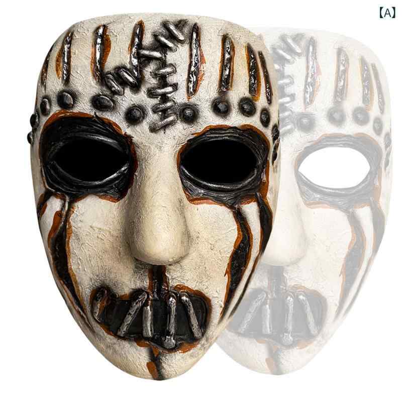 ホラーマスク ハロウィン 仮装 怖い リアルな造形 圧倒的迫力 視線集中 パーティー 忘年会 学園祭 かぶりもの 変装グッズ イベント用品 文化祭 舞台小道具 出し物 恐怖演出 顔全体を覆う フルフェイス 肝試し お化け屋敷 撮影用 リアルマスク サバイ