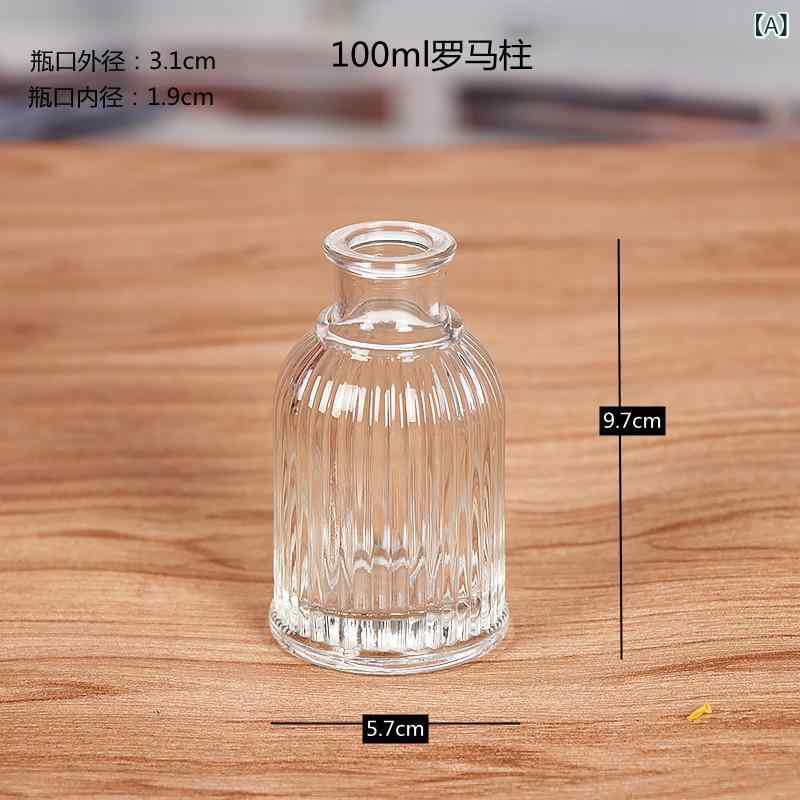 China, Porcelain - 花瓶 ガラス 小さい 一輪挿し 北欧 おしゃれ 卓上 インテリア 雑貨 ガラスベース 透明 生け花 水耕栽培 シンプル ミニサイズ コンパクト 収納しやすい デスク 玄関 リビング ダイニング 装飾 プレゼント