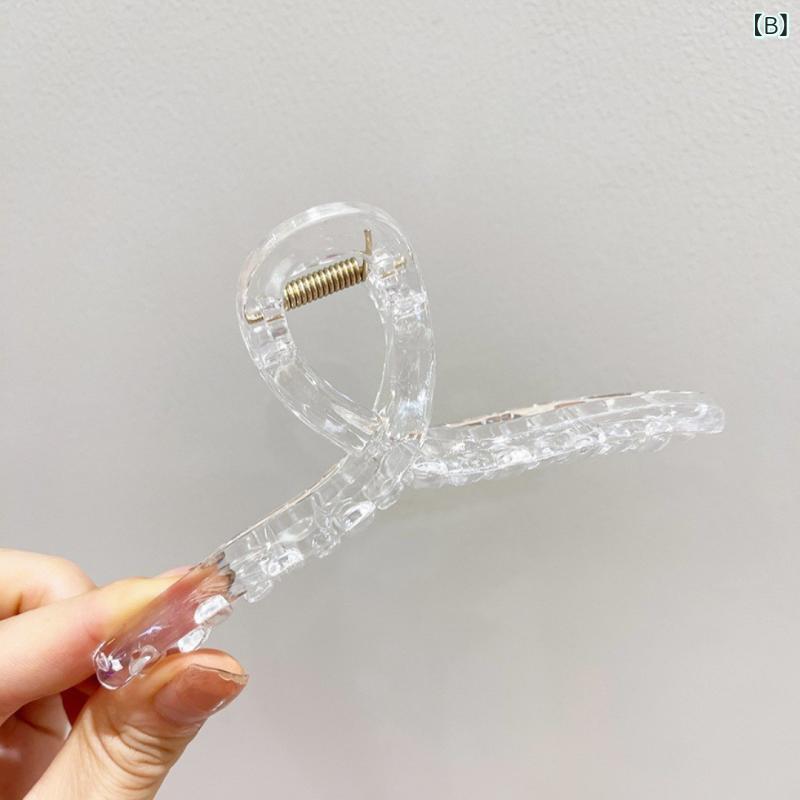 ヘアクリップ 大きめ ヘアアクセサリー 髪留め 爪クリップ おしゃれ バンスクリッ...