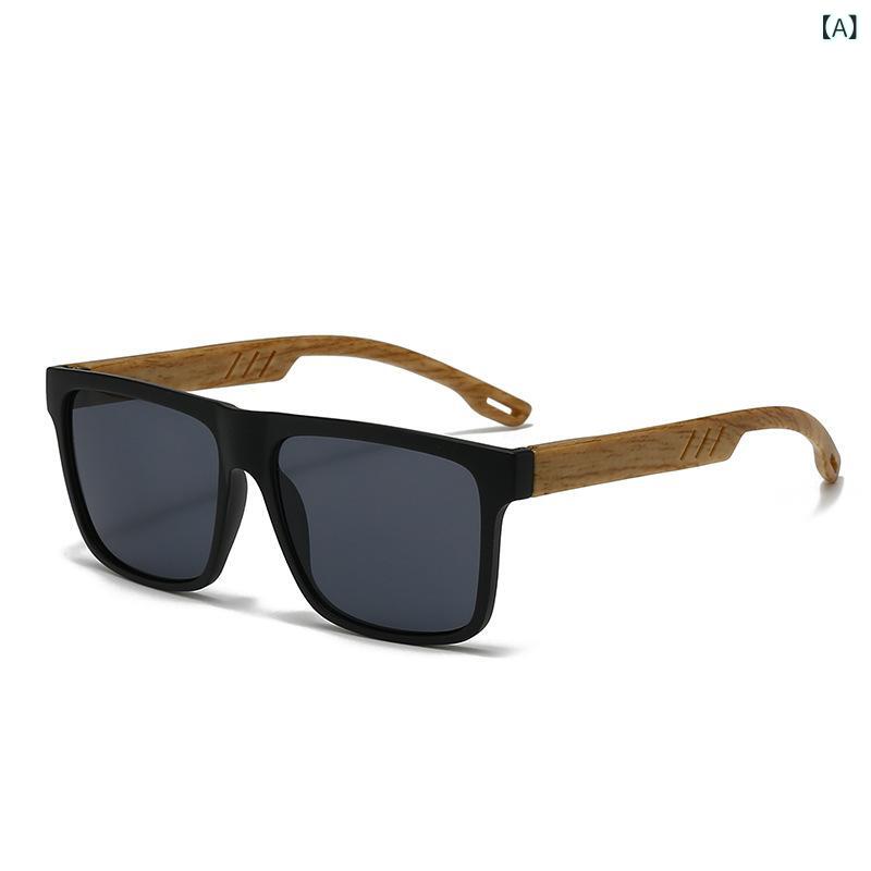 Sunglasses - サングラス レディース 偏光 UVカット ウェリントン型 太縁フレーム おしゃれ ファッション小物 運転用 紫外線対策 日焼け防止 軽量 持ち運び便利