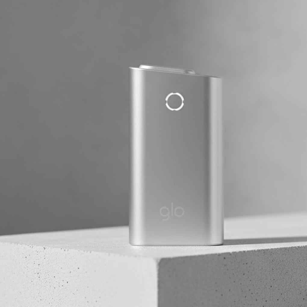 【安心の30日保証付き】【中古】 グロー glo 本体のみ 銀色 シルバー カラー 加熱式タバコデバイス ネ..