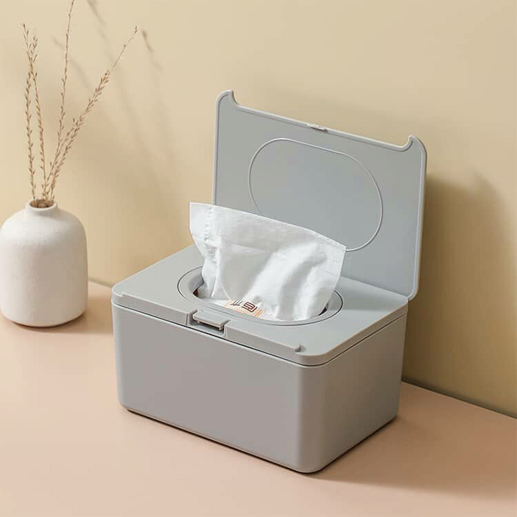 ウェットティッシュケース ウェットシート トイレシート おしりふき 袋ごと 袋のまま 密閉 乾燥防止 ふた 蓋付き ワンタッチ 保存容器 入れ物 シンプル おしゃれ 雑貨 送料無料 [3]