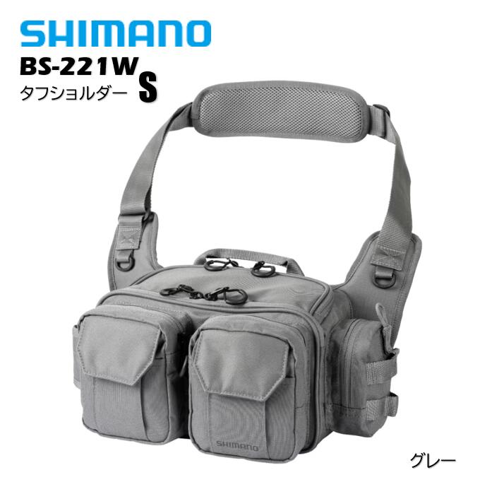 Rakuten - シマノ/SHIMANO BS-221W タフショルダー グレー S