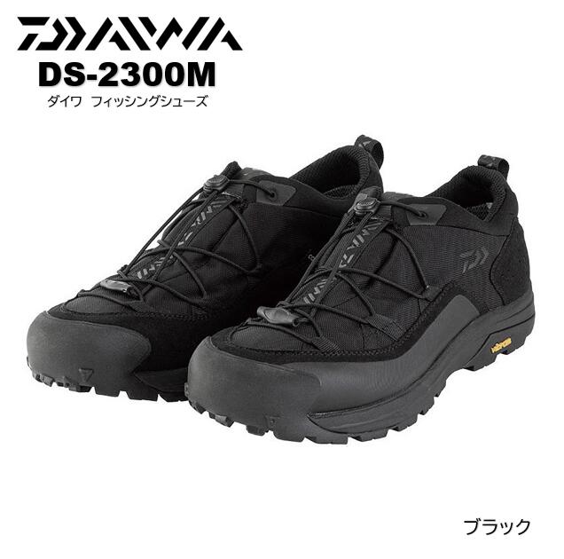 ダイワ/DAIWA DS-2300M ブラック ダイワ フィッシングシューズ (ローカット) ヴィブラムソール