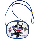 アンパンマンシリーズ ふっくらポシェット ばいきんまん
