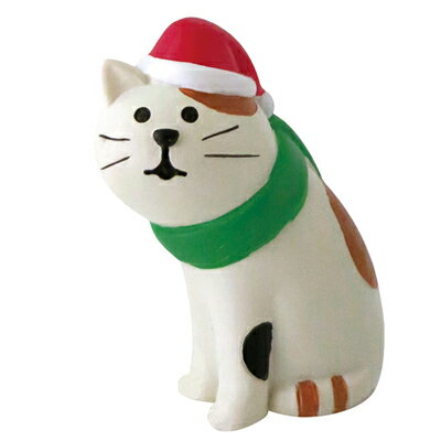 DECOLEクリスマスの三毛猫