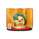 【開運干支置物】錦彩招福卯(福槌)タツ(たつ)年置物