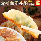 デイリーランキング1位【送料無料！宮崎餃子屋台骨】 餃子4種セット各12粒　合計48粒【ギフト】【お歳暮】宮崎の餃子は高鍋餃子だけじゃない！ご当地グルメ 秘密のケンミンshow　かりそめ天国 セブンルール アンタッチャブルのがむしゃらグルメ団