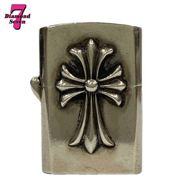 【中古】Chrome Hearts クロムハーツ 1997 CHクロス Zippo ジッポ ライター 喫煙 喫煙具 喫煙グッズ シルバー 銀 銀色 高級感 メン...