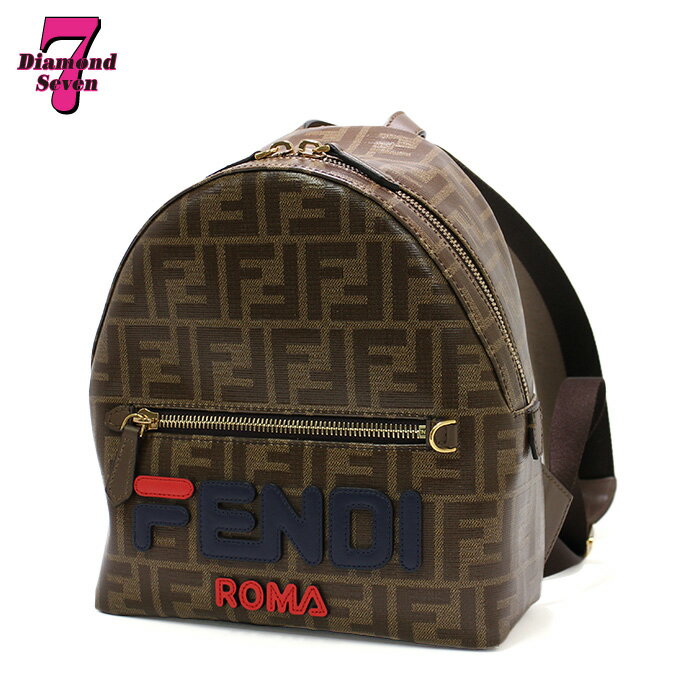 ◆ブランド◆FENDI/フェンディ ◆商品名◆ミニバックパック ◆品番◆8BZ036 ◆素材◆PVC×メッシュ ◆カラー◆ブラウンズッカ柄 ◆サイズ◆約W21×H24×D9cmショルダー長さ：約80cm(最大) ◆付属品◆保存袋 ◆仕様◆FILAコラボ開閉：ダブルファスナー外側：ファスナーポケット×1内側：ファスナーポケット×1 ◆程度◆USED・程度7 ◆程度説明◆若干の角スレや内側の汚れ等があります。※状態問わず、気になる個所は事前にお問合せをお願いいたします。ブランド名 FENDI/フェンディ 商品名 ミニバックパック 品番 8BZ036 素材 PVC×メッシュ 色 ブラウンズッカ柄 サイズ 約W21×H24×D9cmショルダー長さ：約80cm(最大) 付属品 保存袋 仕様 FILAコラボ開閉：ダブルファスナー外側：ファスナーポケット×1内側：ファスナーポケット×1 程度 USED・程度7 程度説明 若干の角スレや内側の汚れ等があります。※状態問わず、気になる個所は事前にお問合せをお願いいたします。