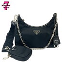 【中古】【美品】 PRADA プラダ Re-Edition 2005 Re-Nylon バッグ 2WAYバッグ 1BH204 ショルダーバッグ ハンドバッグ ブ...