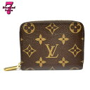 ルイヴィトン 名刺入れ（メンズ） 送料無料【未使用】LOUIS VUITTON ルイヴィトン モノグラム ジッピー・コイン パース メンズ レディース コンパクト 財布 コインケース カードケース 名刺入れ 小銭入れ ブラウン ヴィトン 人気 M60067 RFID