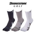 ブリヂストン ゴルフ 3D ベーシック 3D BASIC レギュラー 5本指 ソックス メンズ SOG314 BRIDGESTONE GOLF