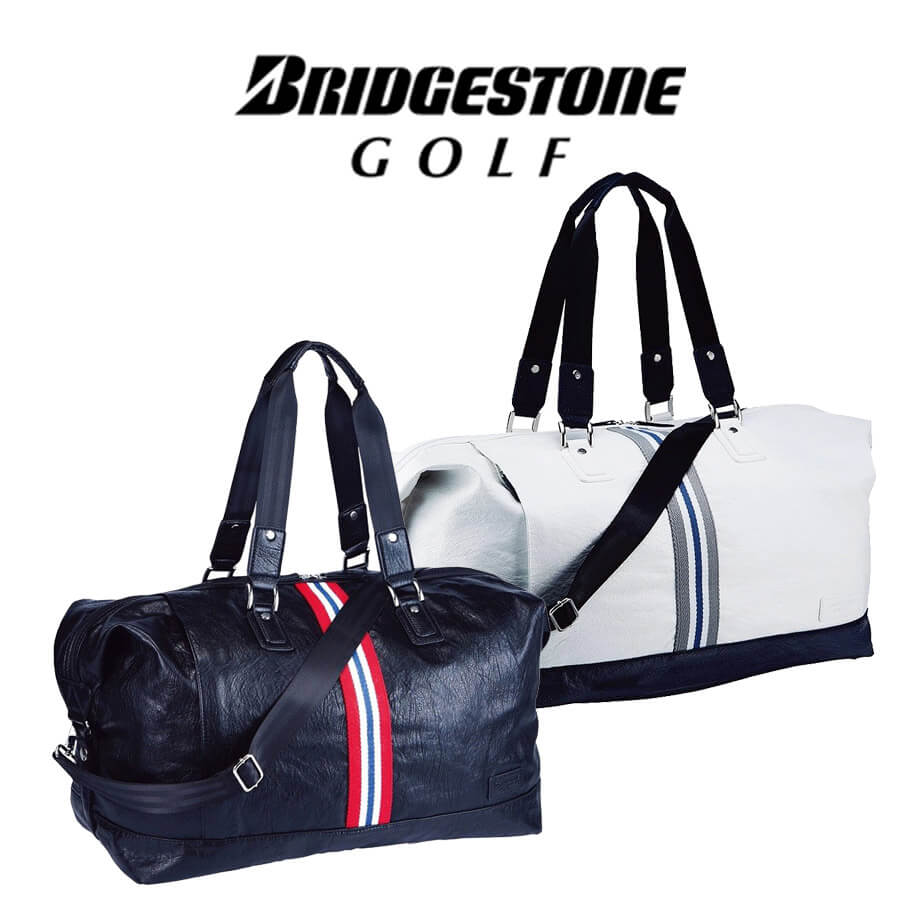 ブリヂストン ブリヂストン ゴルフ ボストンバッグ メンズ BBG220 黒 白 ゴルフ BRIDGESTONE GOLF