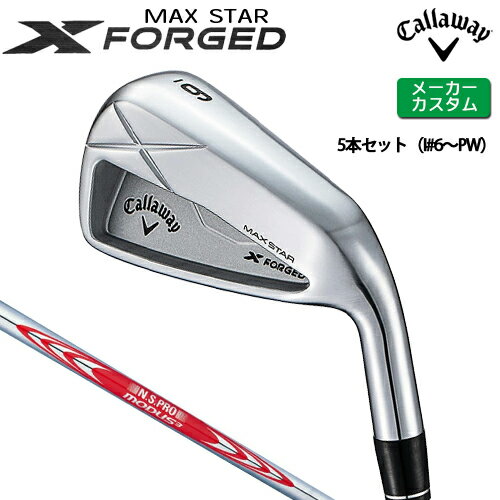 ڥ᡼  X FORGED MAX STAR  5ܥå (#6-PW)  N.S.PRO MODU...