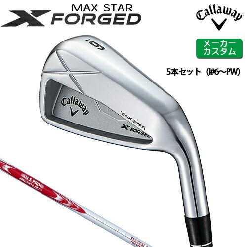 ڥ᡼  X FORGED MAX STAR  5ܥå (#6-PW)  N.S.PRO MODU...