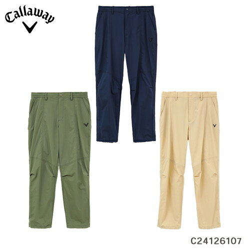 Callaway  c24126107 8WAY ストレッチ ナイロン リラックス 撥水 パンツ (MENS) メンズ 男性  ゴルフ ウェア スボン ボトムス シンプル おしゃれ