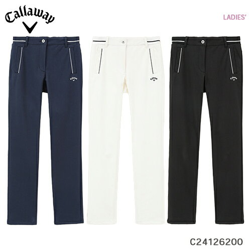 Callaway 【 キャロウェイ アパレル 】 c24126200 【河本プロ着用】8WAYストレッチ 撥水ツイルニットパンツ (WOMENS) レディース 女性 【 2024年モデル 】 ゴルフ ウェア ズボン パンツ かわいい おしゃれ