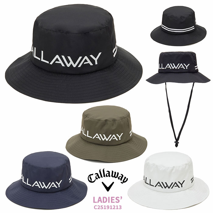 Callaway 【 キャロウェイ アパレル 】 C25191213 遮熱ハット (WOMENS)【 2025年モデル 】 ゴルフ ウェア レディース 女性用 おしゃれ