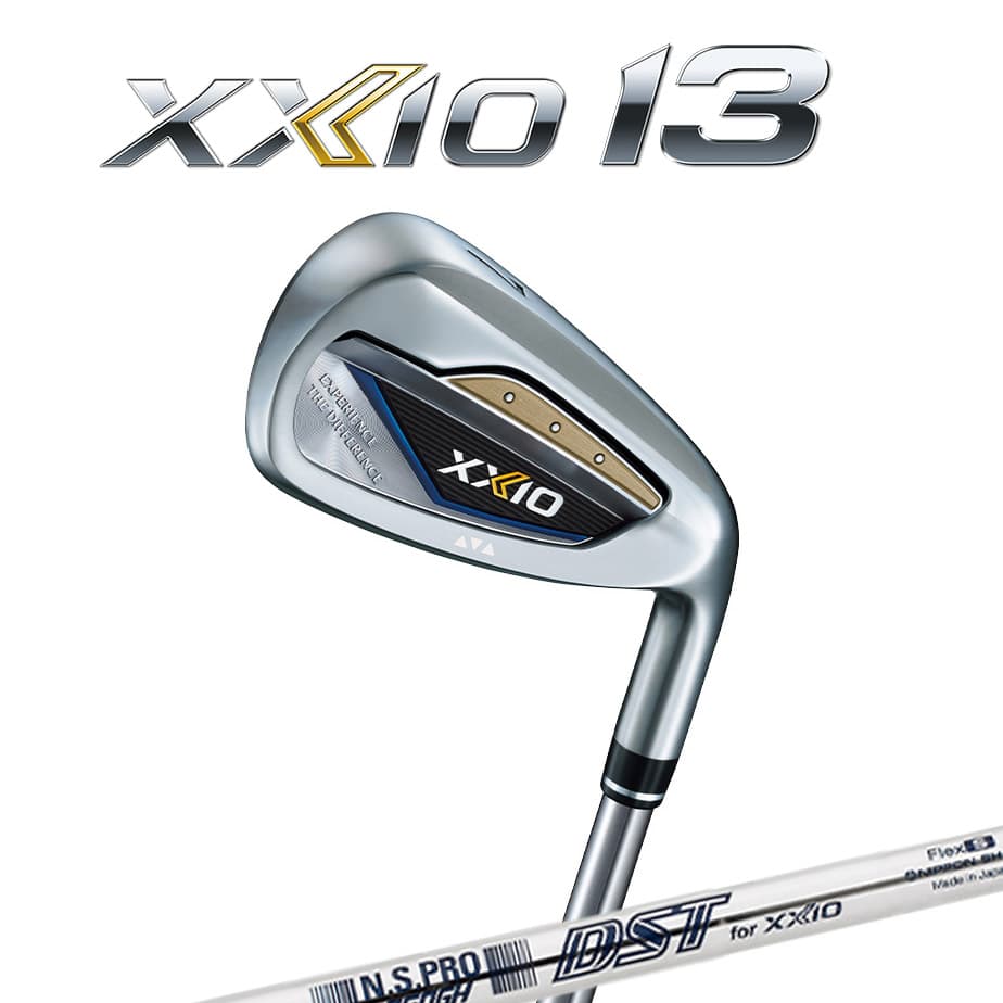 ダンロップ ゼクシオ13 アイアン 5本セット(＃6～9、PW) N.S. PRO 850GH DST for XXIO スチールシャフト ネイビー DUNLOP XXIO 右用 ゴルフ 2024年モデル