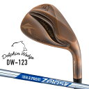 【受注生産】 キャスコ ドルフィン ウェッジ DW-123 カッパー(銅メッキ仕上げ) 右用 N.S.PRO ZELOS 7 スチールシャフト Kasco DOLPHIN WEDGE 2023 ストレートネック(4)