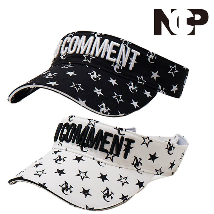 【店舗在庫連動】 NO COMMENT PARIS (ノーコメントパリ) NC スポーツバイザー NCP NC SPORTS NCP-CP018