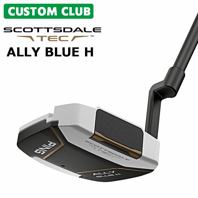 樂天商城 - メーカーカスタム ピン SCOTTSDALE TEC パター ALLY BLUE H 右用 日本正規品 【 2026年モデル 】 PING スコッツデール テック パター アリー ブルー H メンズ 大型マレット