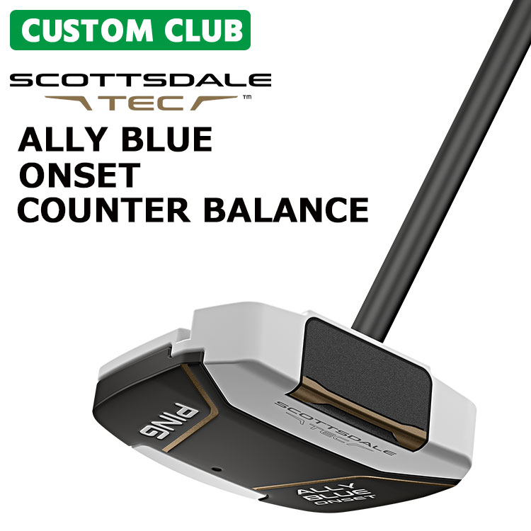 Other - メーカーカスタム ピン SCOTTSDALE TEC パター ALLY BLUE ONSET CB 右用 日本正規品 【 2026年モデル 】 PING スコッツデール テック パター アリー ブルー オンセット カウンターバランス