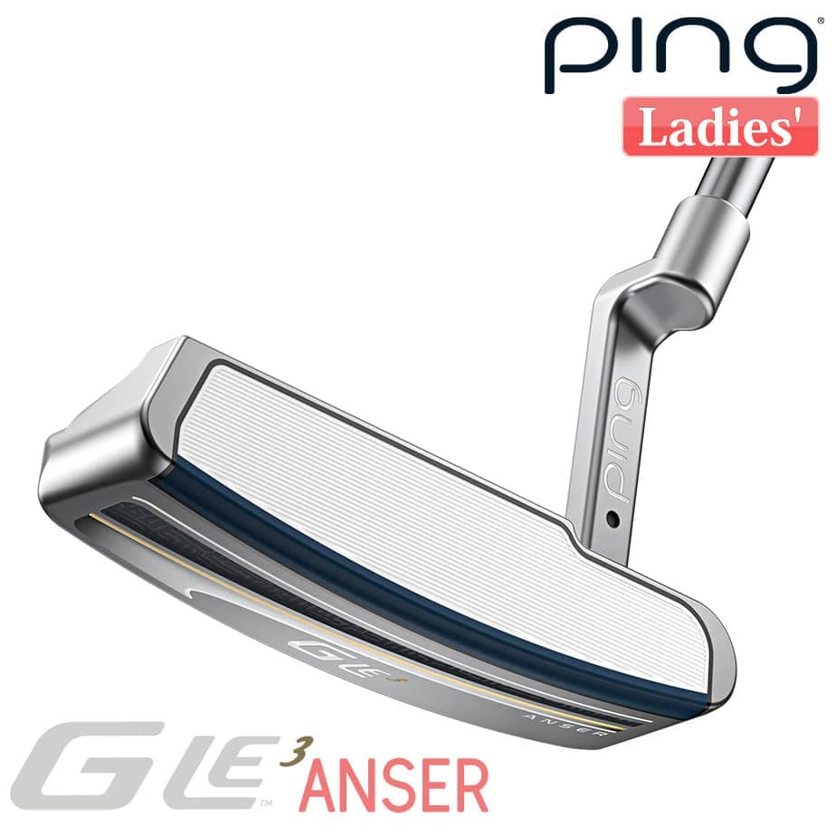 【店舗在庫連動】 ピン G Le 3 [ジー・エルイー3] ANSER [アンサー] レディース パター 右用 ゴルフ PING 日本正規品 女性用