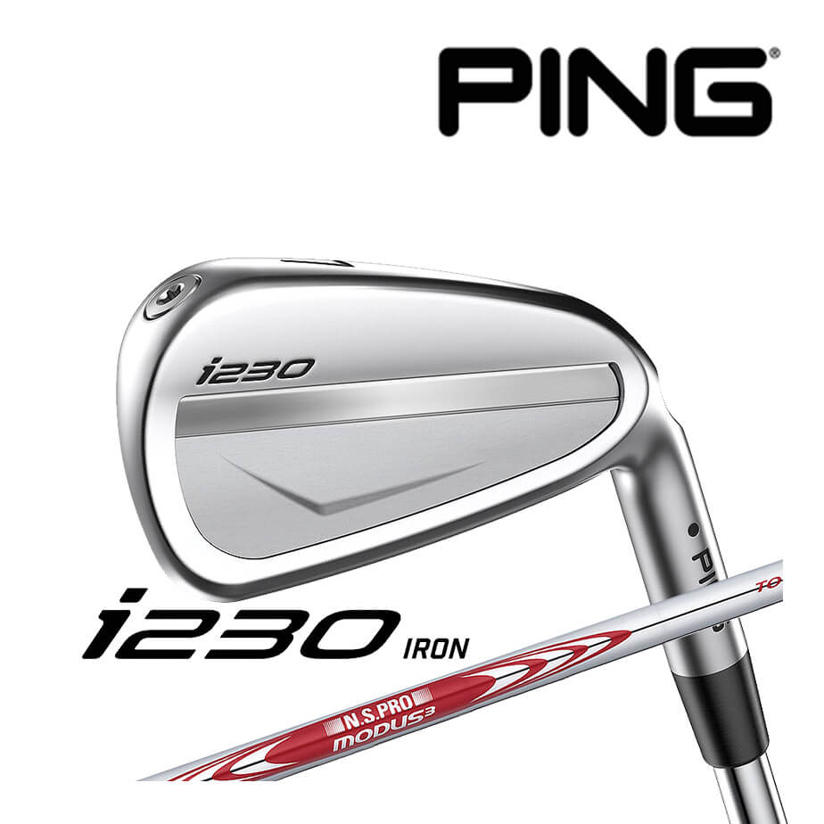 【カスタムフィッティング】 PING 【ピン】 i230 アイアン 6本セット (5l～9l PW) 右用 N.S.PRO MODUS3 TOUR 115 スチールシャフト i230 Iron 日本正規品