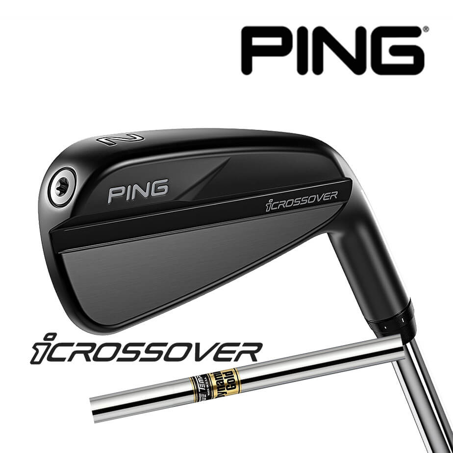 【カスタムフィッティング】 ピン icrossover [iクロスオーバー] DYNAMIC GOLD スチールシャフト メンズ 右用 日本正規品 ゴルフ PING