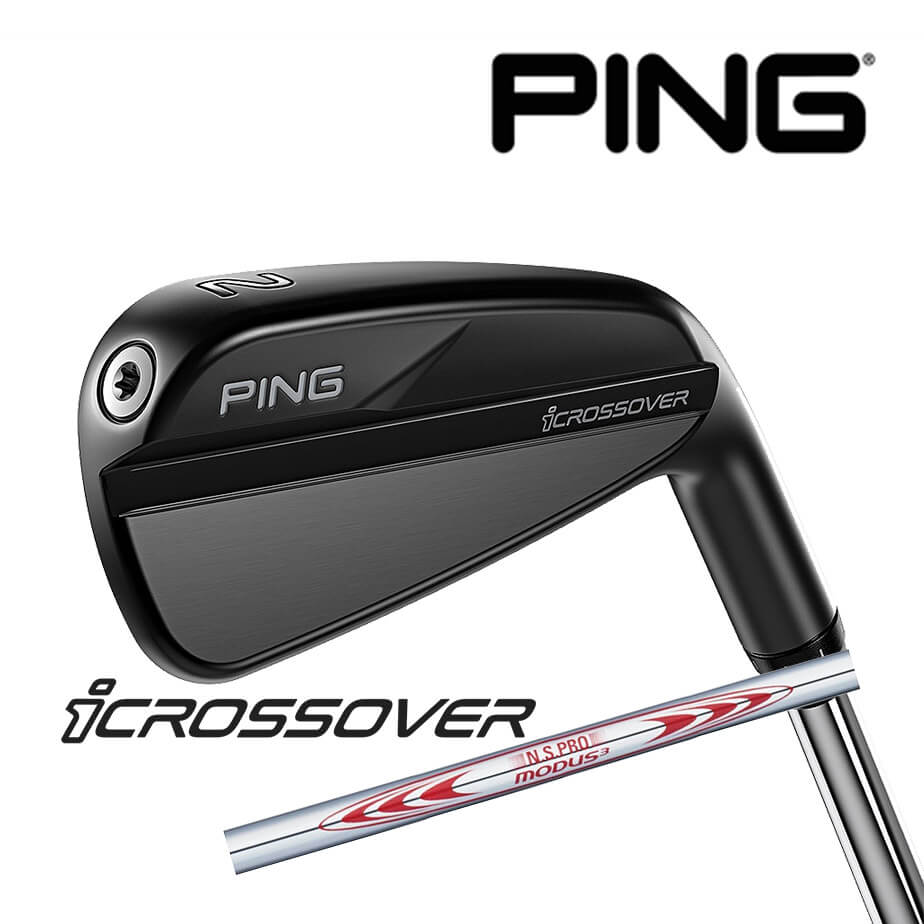 【カスタムフィッティング】 ピン icrossover [iクロスオーバー] N.S.PRO MODUS3 TOUR 130 スチールシャフト メンズ 右用 日本正規品 ゴルフ PING 1