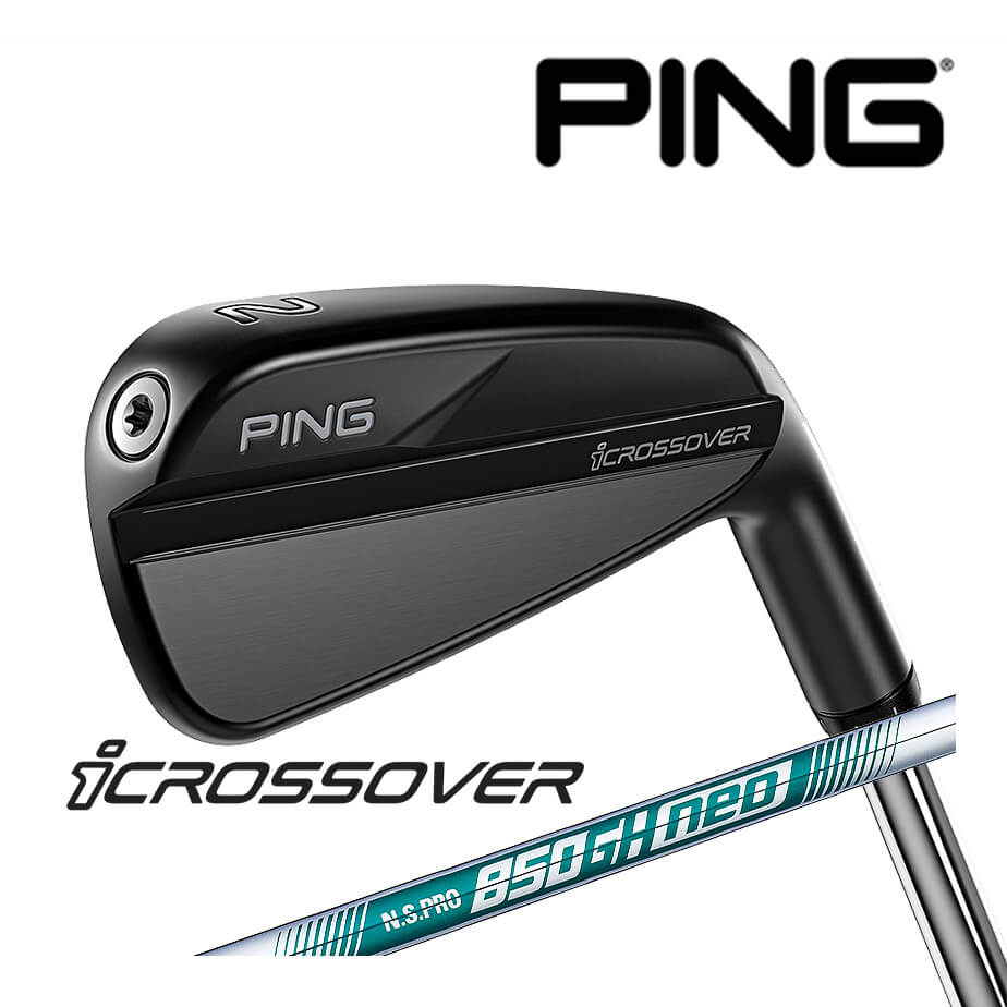 ピン icrossover [i クロスオーバー] N.S.PRO 850GH neo スチールシャフト メンズ 右用 日本正規品 ゴルフ PING ユーティリティ アイアン