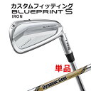 【カスタムフィッティング】ピン BLUEPRINT S 単品 アイアン (#3〜PW) Dynamic Gold EX TOUR ISSUE スチールシャフト ...