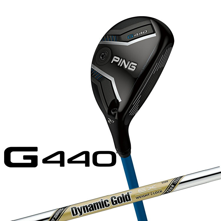 PING G440 ハイブリッド DG EX TOUR ISSUE スチールシャフト メンズ 右用 [ 日本正規品 ] 【 2025年モデル 】 ピン ゴルフ ユーティリティ 【 ピン ハイブリッド 】 ツアーイシュー(4.0)