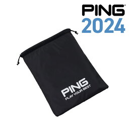 ピン GB-P2407 シューズバック ブラック 【 2024年モデル 】 SHOES BAG シューズケース ゴルフ PING