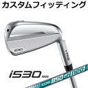 【カスタムフィッティング】ピン i530 アイアン 5本セット(#6-#9,PW) N.S.PRO 850 neo スチールシャフト メンズ 右用 ゴルフ 日本...