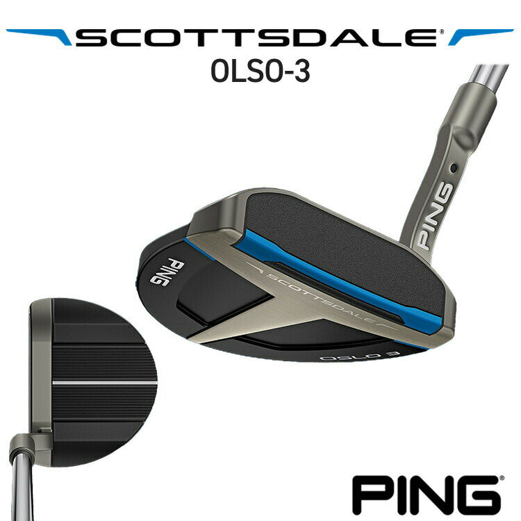 ◆PING 2025 SCOTTSDALEパター シリーズ特集ページはコチラ！◆ピン スコッツデールパターオスロ3 ※PING GOLFの商品は、お客様からご注文をいただいてから すべて日本国内で組み立てを行います。 商品によっては、メーカーでのパーツ欠品等の理由により お届けまで時間がかかる場合がございます。 予めご了承ください。