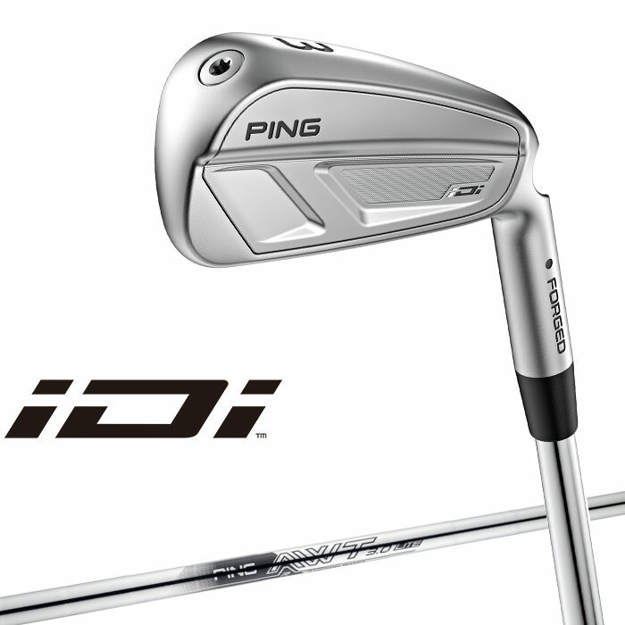 ピン iDi アイ ドライビング アイアン (#2、#3、#4) AWT 3.0 LITE スチールシャフト [日本正規品] 【 2025年モデル 】 右用 ゴルフ PING ユーティリティ アイアン アイディーアイ 【 ピン アイアン 】
