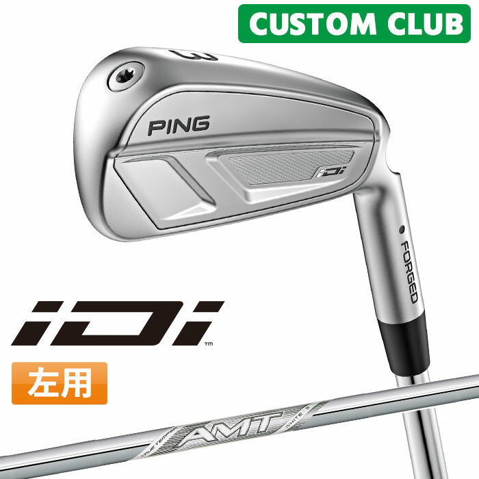 樂天商城 - (左用) メーカーカスタム ピン iDi ドライビングアイアン AMT WHITE スチールシャフト [日本正規品] 【 2025モデル 】 PING 左用 ゴルフ ユーティリティ アイアン カスタムクラブ 【 ピン アイアン 】