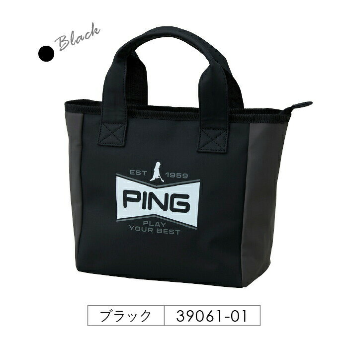 ピン GB-U2608 ソフトPU ラウンド トートバッグ 39061 【 2026モデル 】 PING メン...