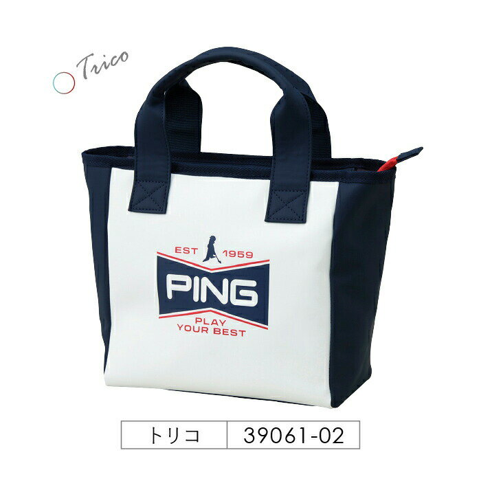 ピン GB-U2608 ソフトPU ラウンド トートバッグ 39061 【 2026モデル 】 PING メン...