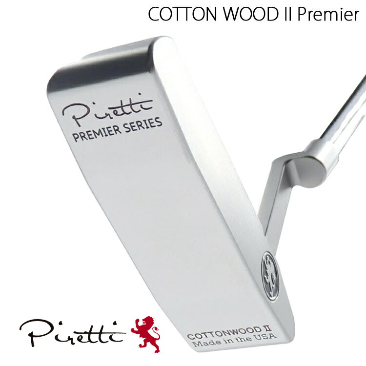 Piretti ピレッティ パター コットンウッドII WB 右用 日本正規品 COTTON WOOD II Premier 2023年モデル