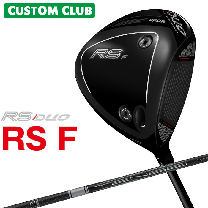 乐天商城 - 【メーカーカスタム】 プロギア RS DUO RS F ドライバー 2026 TENSEI 1K PRO White カーボンシャフト 【 2026年モデル 】 カスタムクラブ PRGR アールエス デュオ ドライバー エフ ドライバー